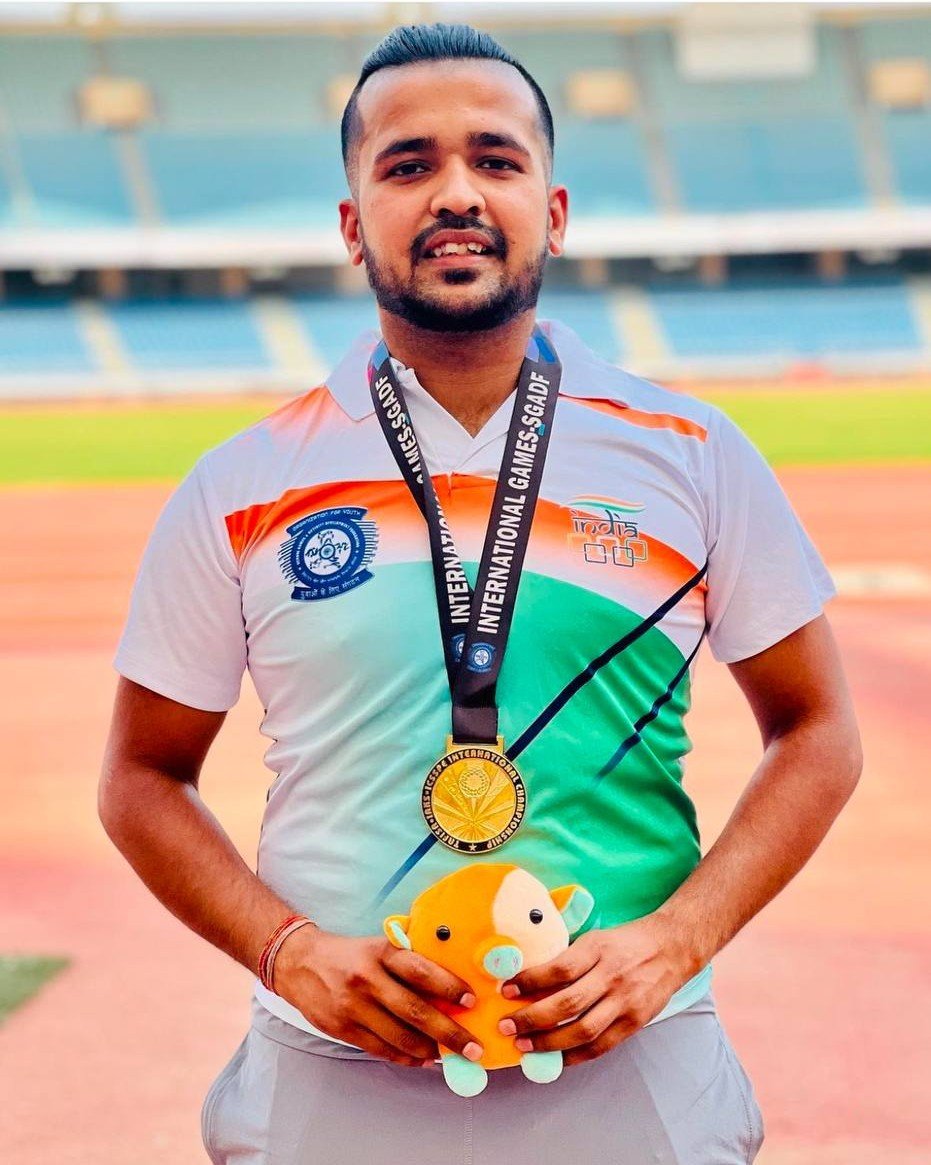 Shivam Thakur Wins Gold Medal at County International Championship 2021 in Dubai