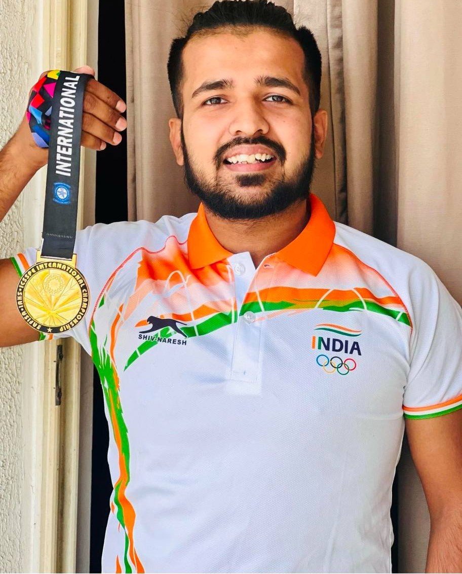 Shivam Thakur Wins Gold Medal at the International County Games 2024 in Nepal